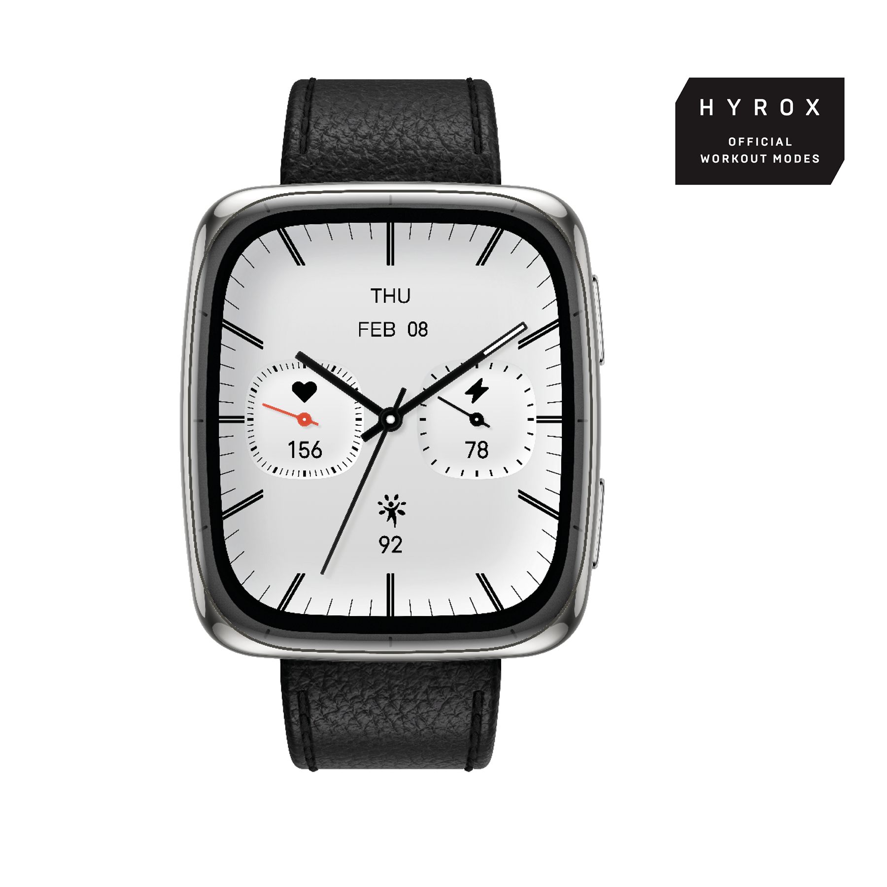 Amazfit Active 2 Square Nfc Black