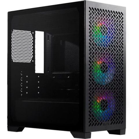Caja Cooler Master Elite 302 Negra (E302-Kgnn-S00)
