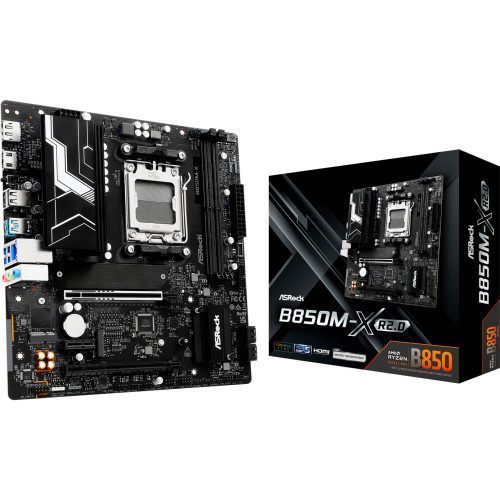 Asrock B850m-X R2.0 Amd B850 Zócalo Am5 Micro Atx