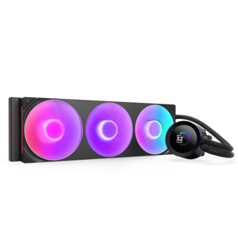Nzxt Kraken Plus 360 Rgb Procesador Sistema De Refrigeración Líquida Todo En Uno Negro 1 Pieza(S)