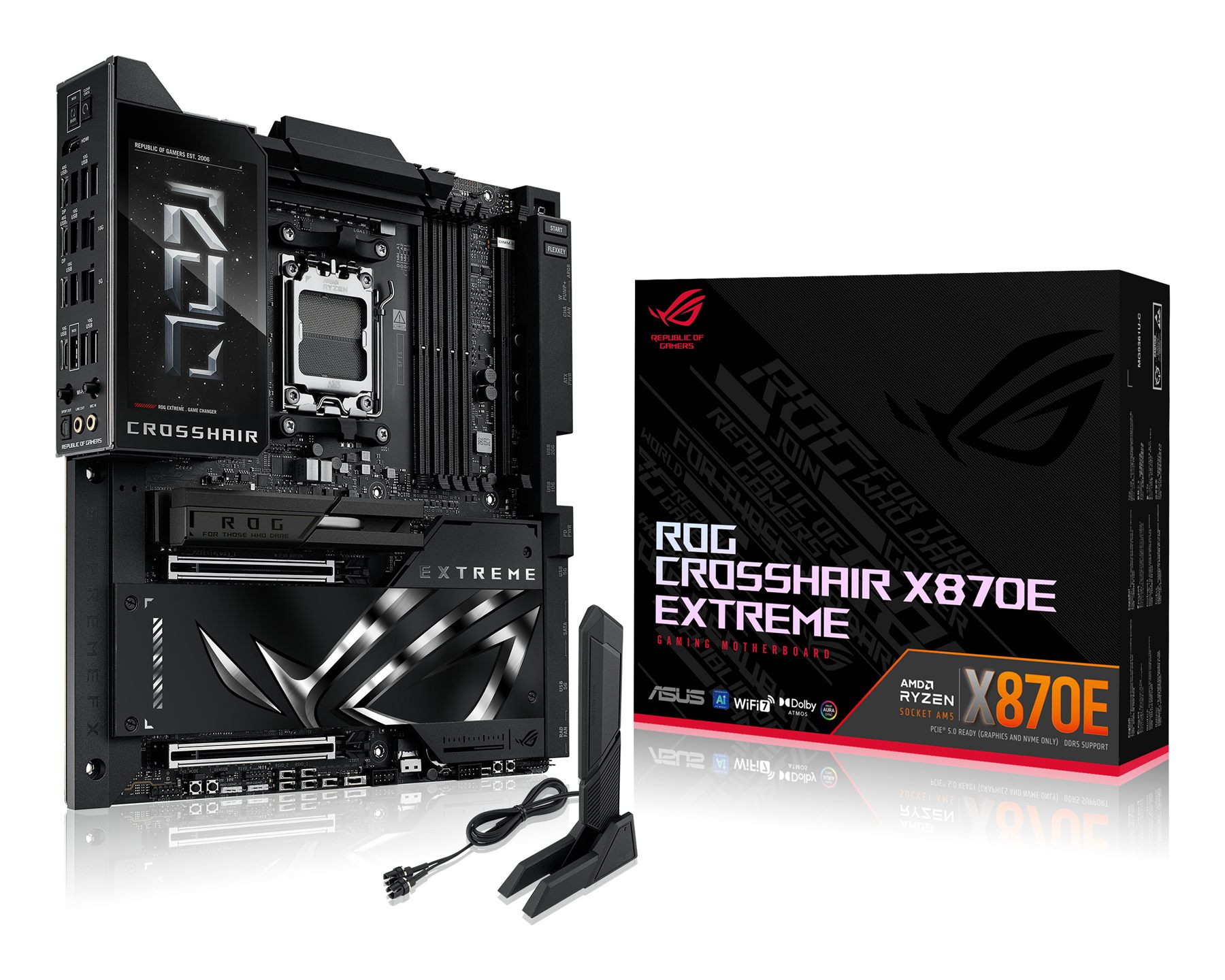 Asus Rog Crosshair X870e Extreme AMD X870e Zócalo Am5 Atx Extendida