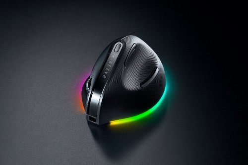 Razer Pro Click V2 Vertical Ratón Universal Mano Derecha Rf Wireless + Bluetooth + Usb Type-C Óptico 30000 Dpi