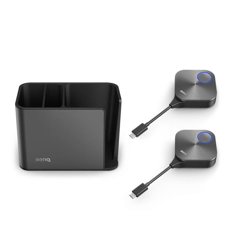 Benqav Instashare Tzy61 Combo Set (5A.F7y28.Ip1) Instashare Button/Cradle Nwk Tzy61 Black