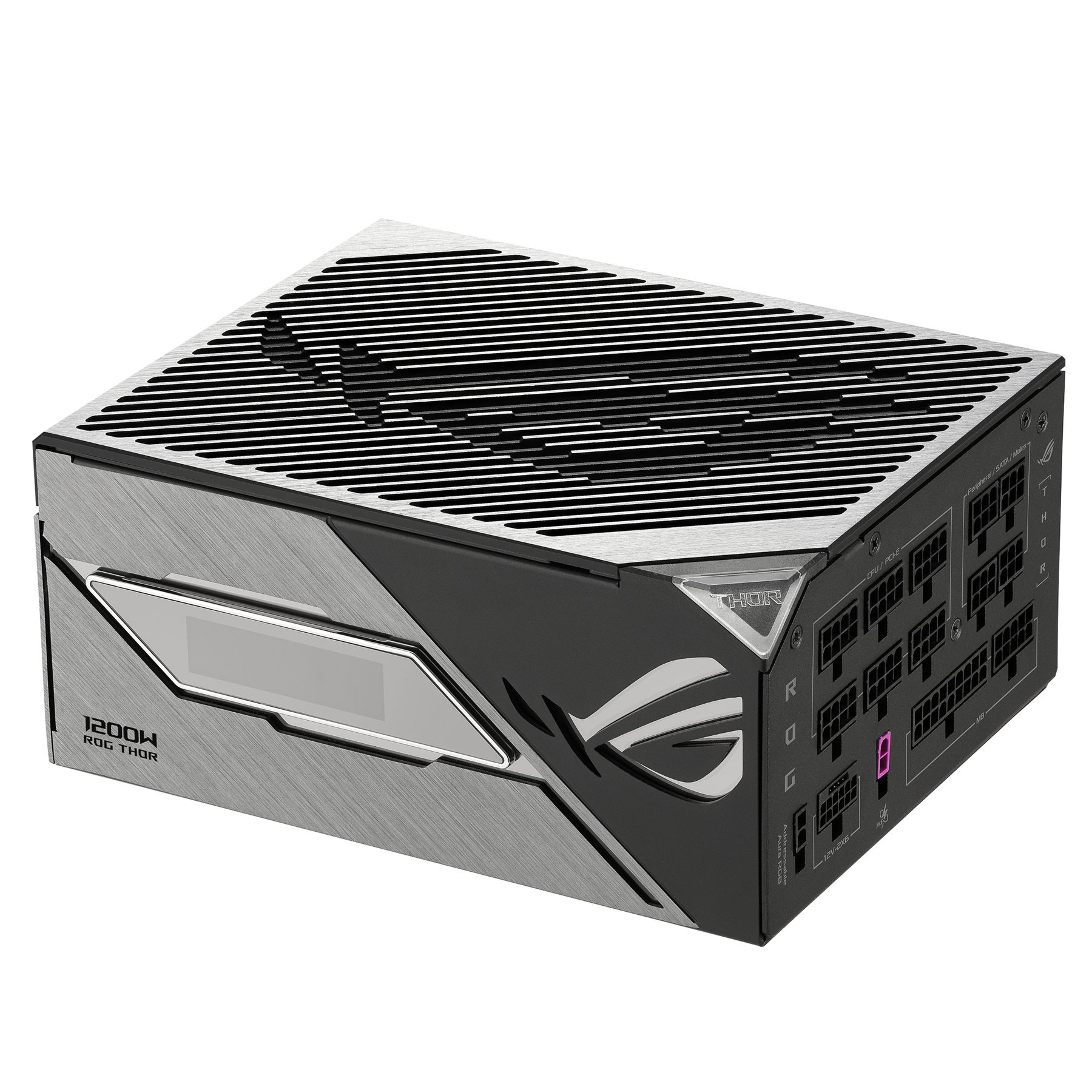 Asus Rog -Thor-1200P3-Gaming Unidad De Fuente De Alimentación 1200 W 20+4 Pin Atx Atx Negro