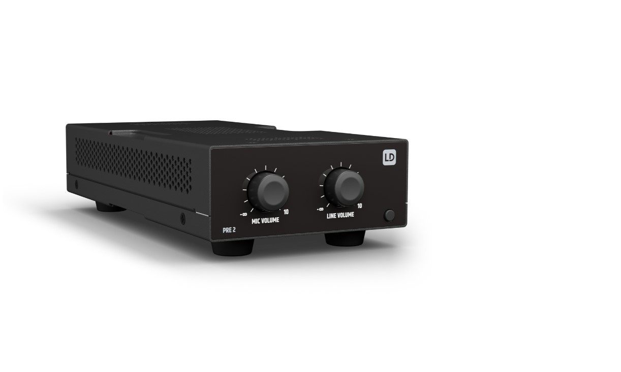 Ld Systems Integration Serie Tica (Ldpre2) Two-Channel Microphone And Line Mixer Warranty 5 Years (Pu8)