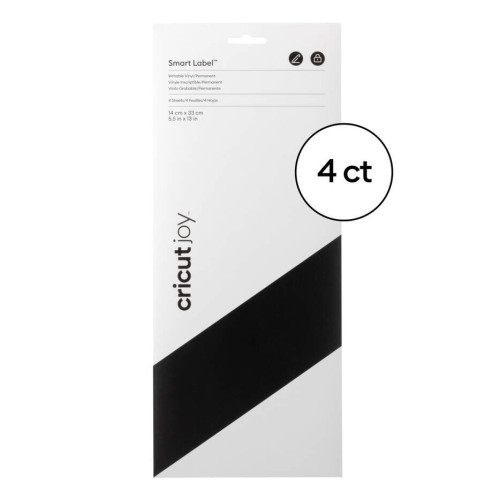 Cricut Smart Label Etiqueta Autoadhesiva Permanente Negro 4 Pieza(S)