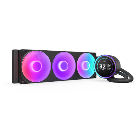 Nzxt Kraken Elite 360 Rgb Procesador Sistema De Refrigeración Líquida Todo En Uno 12 Cm Negro 1 Pieza(S)