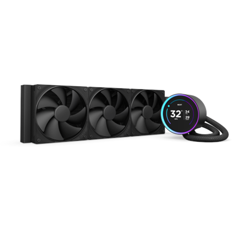 Nzxt Kraken Elite 360 Procesador Sistema De Refrigeración Líquida Todo En Uno 12 Cm Negro 1 Pieza(S)