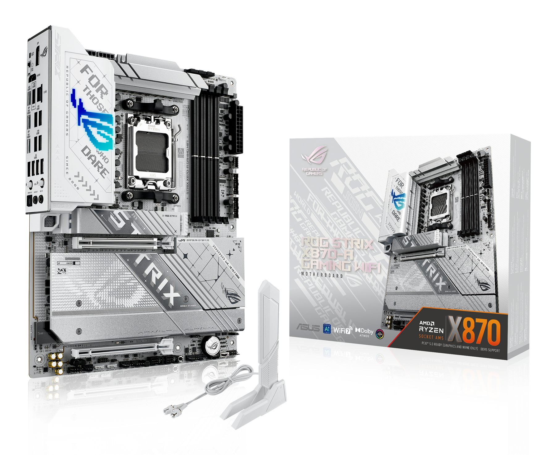 Asus Rog Strix X870-A Gaming Wifi AMD X870 Zócalo Am5 Atx