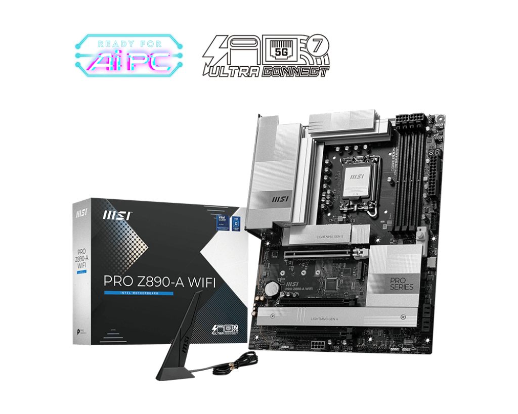 Placa MSI Pro Z890-A Wifi,Intel,1851,Z890,4Ddr5,256 GB