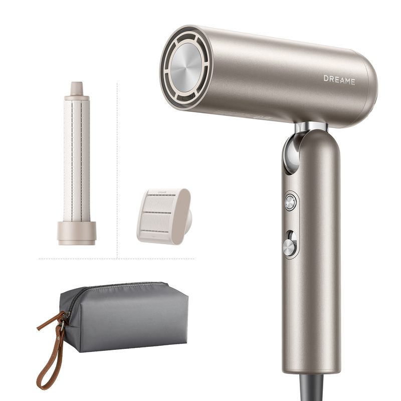 Dreame Pocket High-Speed Hair Dryer-Space Titanium Gold
