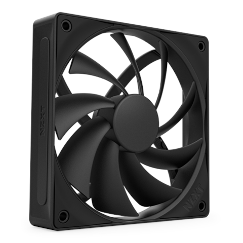 Nzxt Rf-Q12sf-B2 Sistema De Refrigeración Para Ordenador Carcasa Del Ordenador Ventilador 12 Cm Negro 1 Pieza(S)