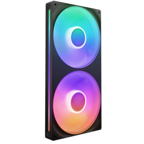 Nzxt Rf-U28hf-B1 Sistema De Refrigeración Para Ordenador Carcasa Del Ordenador Ventilador Negro 1 Pieza(S)
