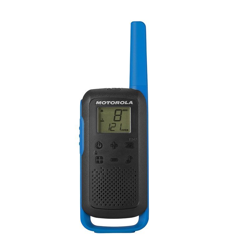 Pack 2 Walkie Talkie T62 Azul Motorola 59T62bluepack