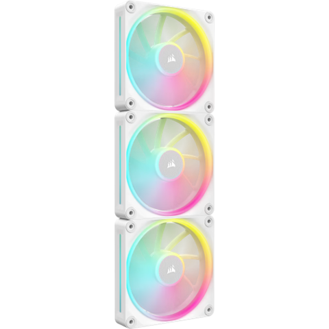 Corsair Icue Link Lx120 Rgb Carcasa Del Ordenador Ventilador 12 Cm Blanco 3 Pieza(S)