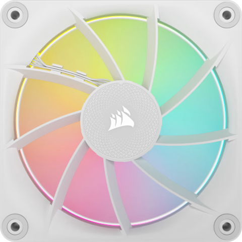 Corsair Icue Link Lx120 Rgb Carcasa Del Ordenador Ventilador 12 Cm Blanco 1 Pieza(S)