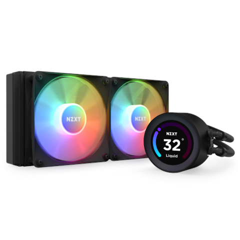 Nzxt Kraken Elite 240 Rgb Procesador Sistema De Refrigeración Líquida Todo En Uno 12 Cm Negro 1 Pieza(S)