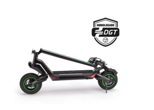 Youin Scooter Electrico Xlmax Homologado Dgt - Doble Suspensión - Rueda 10" Offroad- Frenos Hidraulicos. - 48Vx20ah - 1200Wmax