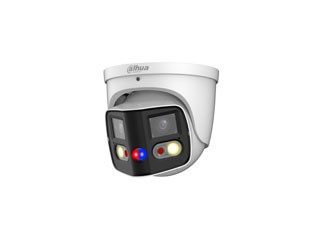 (Dh-Ipc-Pdw3849p-A180-E2-As-Pv-0280B) Dahua Cámara Ip Domo Panorámica Tioc Duo Wdr Wizsense 2X4mp Led Ir &Amp; Luz Cálida Ip67 Alarma Sonido / Luz Azul&Amp;Roja 2.8Mm Poe