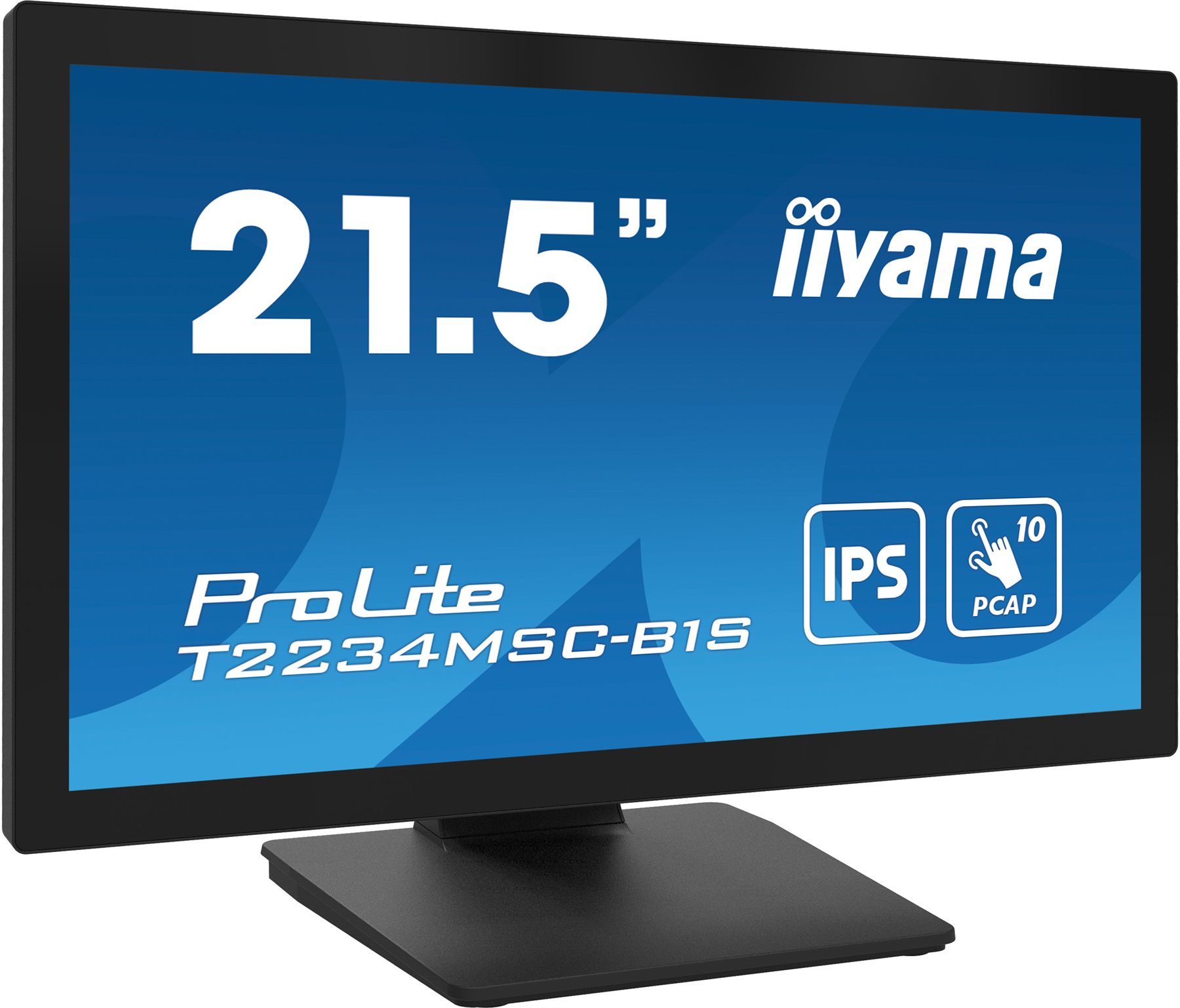 Iiyama Prolite T2234msc-B1s Pantalla Para PC 54,6 Cm (21.5") 1920 X 1080 píxeles Full HD Pantalla Táctil Negro