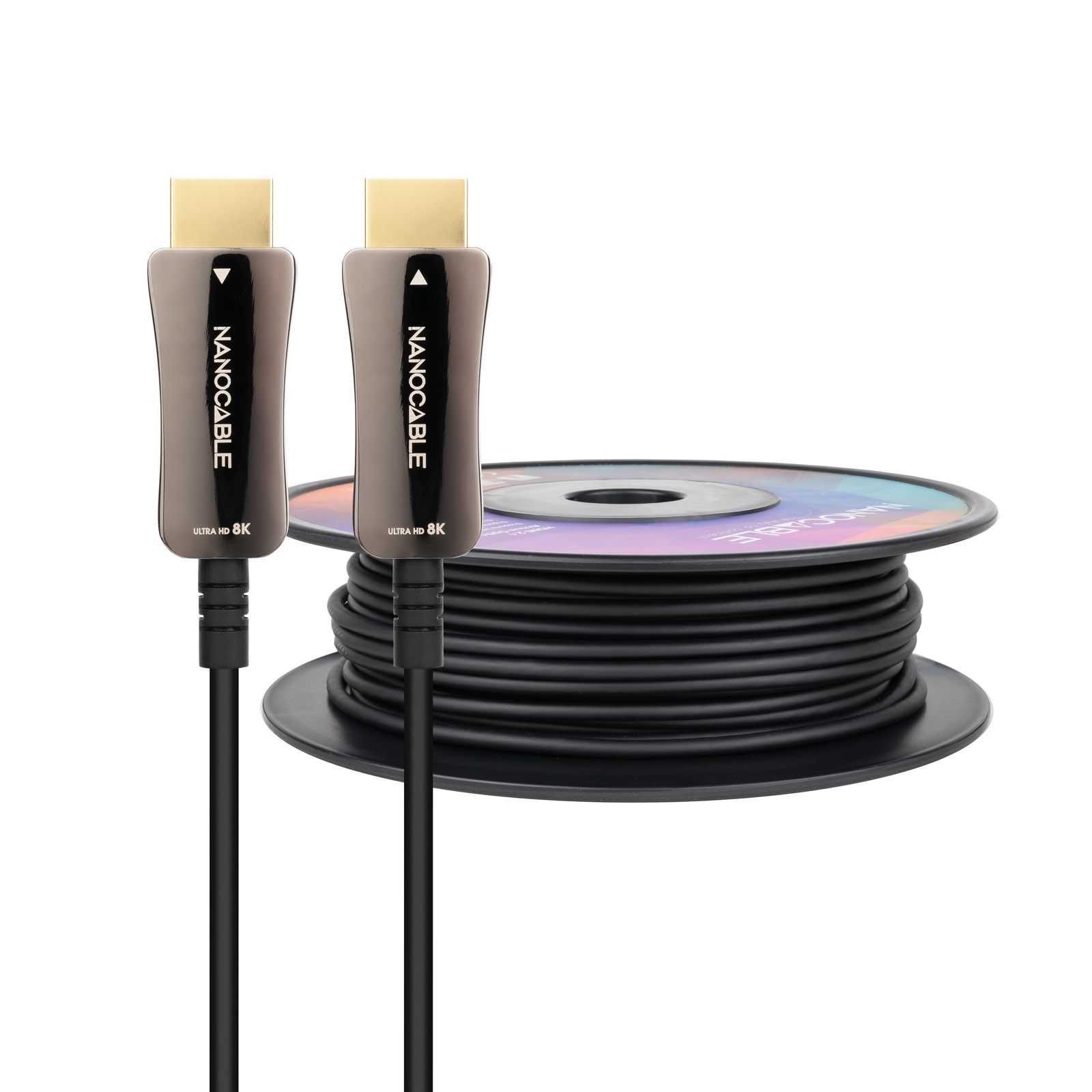 Nanocable Cable HDMI V2.1 Aoc 8K@60Hz 4K@120Hz 48Gbps 60 M