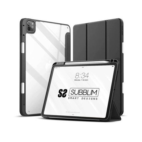 Subblim Funda Tablet Clear Shock Case Ipad Pro 12,9" 2022/2021/2020