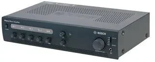 Bosch Ple-1Me060-Eu Amplificador Mezclador De 60 W Con 4 Micrófonos Y Entrada De Música Ambiental.
