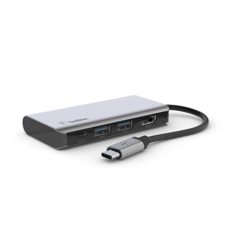 Belkin Avc006btsgy Usb 3.2 Gen 1 (3.1 Gen 1) Type-C Plata