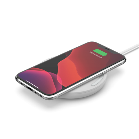 Belkin Wia001btwh Cargador De Dispositivo Móvil Teléfono Blanco Corriente Alterna Cargador Inalámbrico Carga Rápida Auto