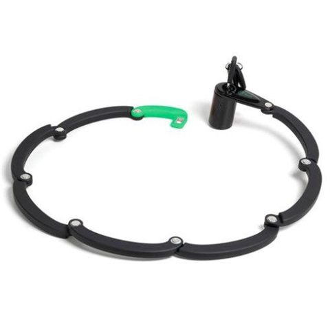 Candado Alum-Plegable Oval + Lámpara Cola Led