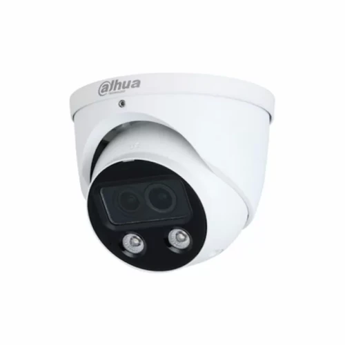 (Dh-Ipc-Hdw5449hp-Ase-D2-0280B-Qh) Dahua Cámara Ip Turret Wizmind Serie 5 4Mp Con Inteligencia Artificial Pal Full-Color Soporta Microsd 256Gb Alarma Sensor Dual 2.8Mm