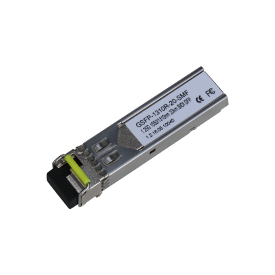 (Gsfp-1310R-20-Smf) Dahua Módulo Óptico Gigabit Transceptor De Fibra Sfp Monomodo Sm Lc 1Gbps Envío 1550Nm Recepción 1310Nm Hasta 20Km