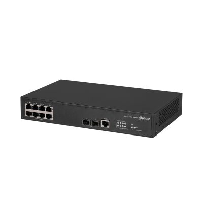 (Dh-As4300-8Gt2gf) Dahua Switch L2 8 Puertos Rj45 + 2 Sfp
