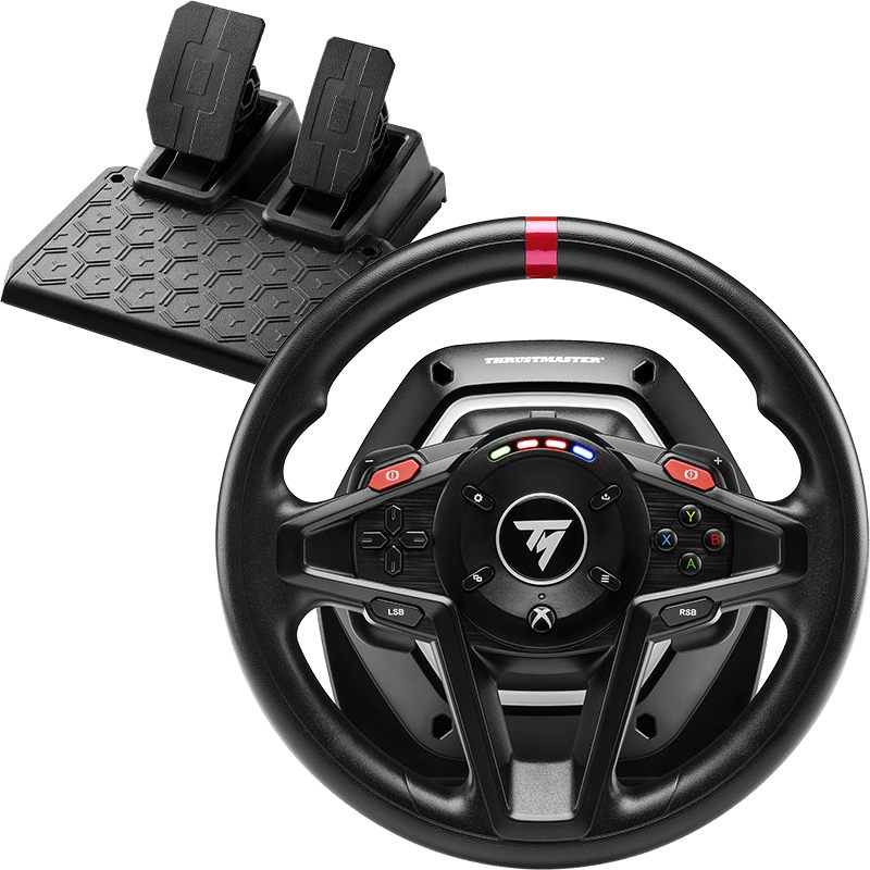 Thrustmaster Volante + Pedales T128 Para Xbox / PC