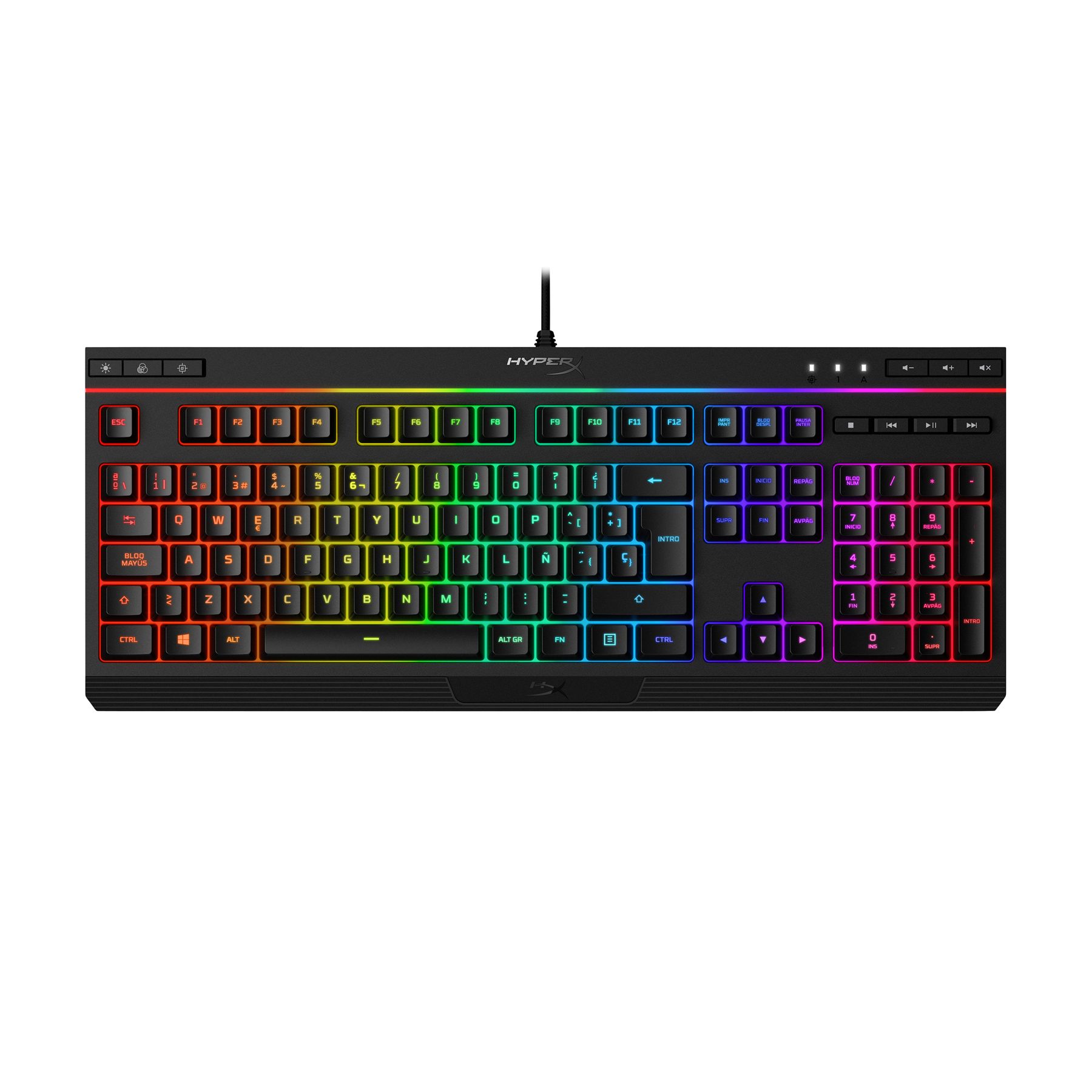 Hp Hyperx Alloy Core Rgb Teclado USB Español Negro