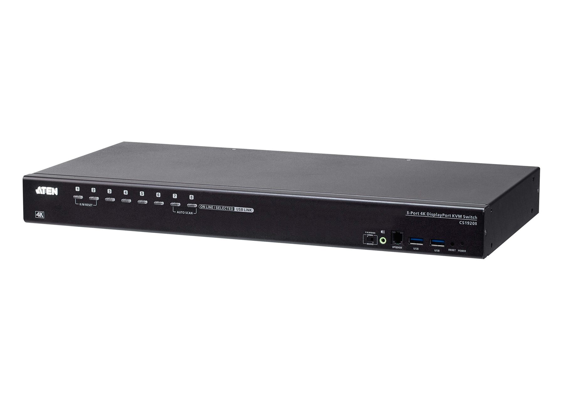 Aten Switch Kvm USB 3.0 4K DisplayPort De 8 Puertos