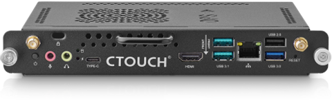 Ctouch Ops 2,1 GHz i3-8145U Microsoft Windows 10 Iot Enterprise 800 G Negro