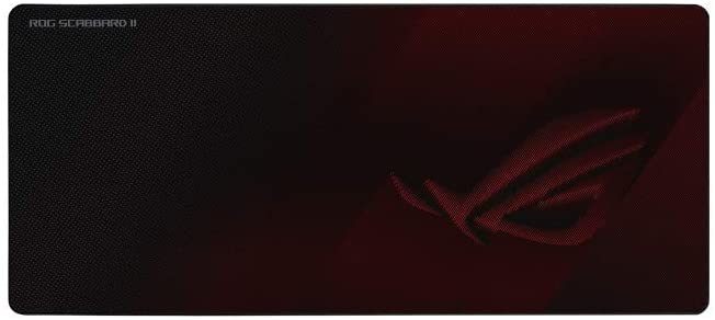 Asus Rog Strix Scabbard Ii Alfombrilla De Ratón Para Juegos Negro, Rojo