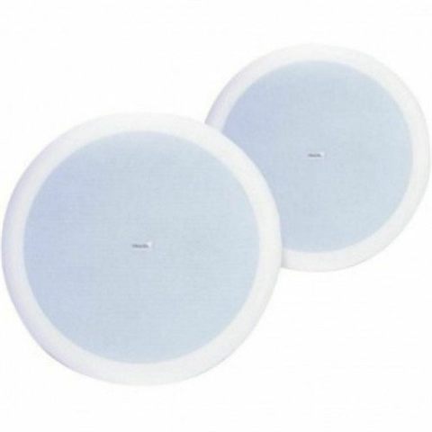 Clearone Ls6ct Speakers, Includes Two 6 Ceiling Speakers With 8 Ohm Or 70/100V Taps And Tile Bridge (910-151-001-01)