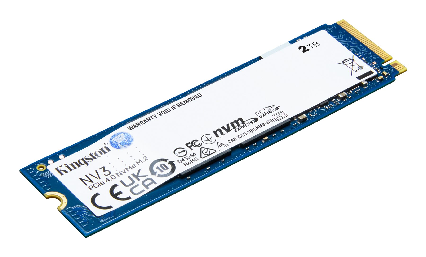 Kingston Technology SNV3S/2000G 2000G Nv3 M.2 2280 NVMe SSD
