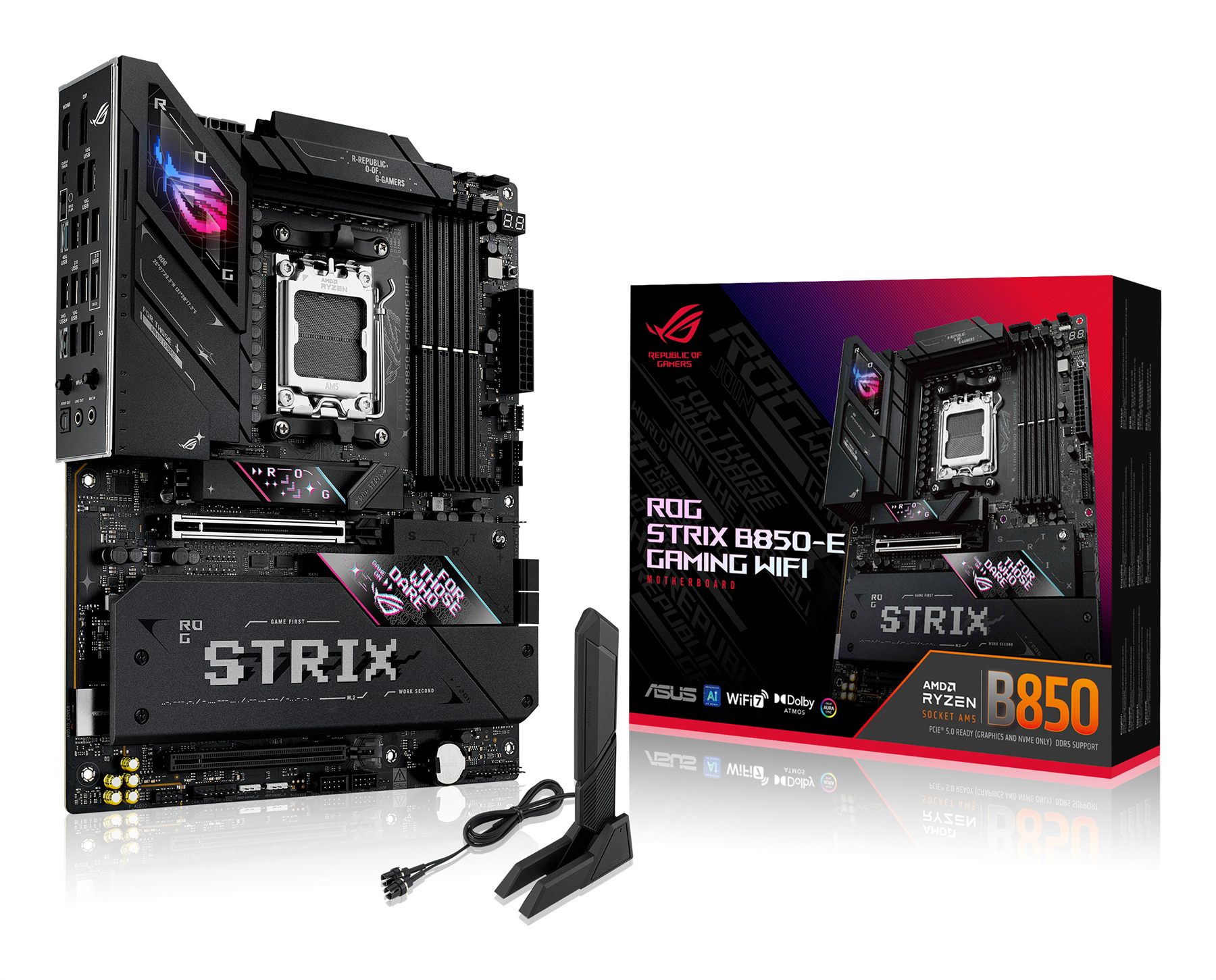 Asus Rog Strix B850-E Gaming Wifi AMD B850 Zócalo Am5 Atx