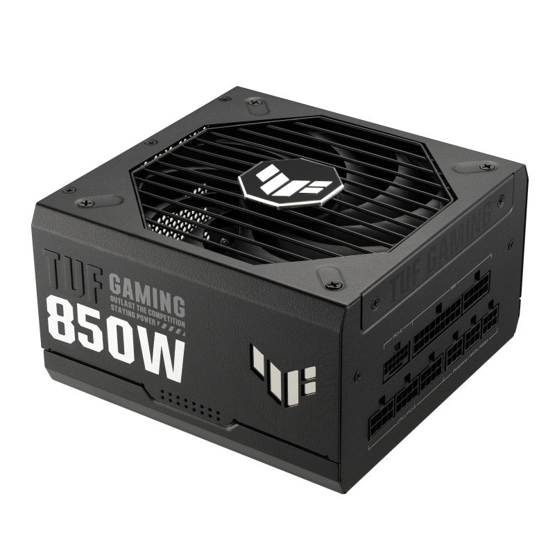 Fuente Alimentacion Asus Tuf-Gaming-850G,850 W,Conector 12Vhpwr (Fully Modular Power Supply, 80+ Gold Certified, Atx 3.0 Compatible, Military-Grade Components, Dual Ball Bearing, Axial-Tech Fan, Pcb Coating, 10 Year Warranty)
