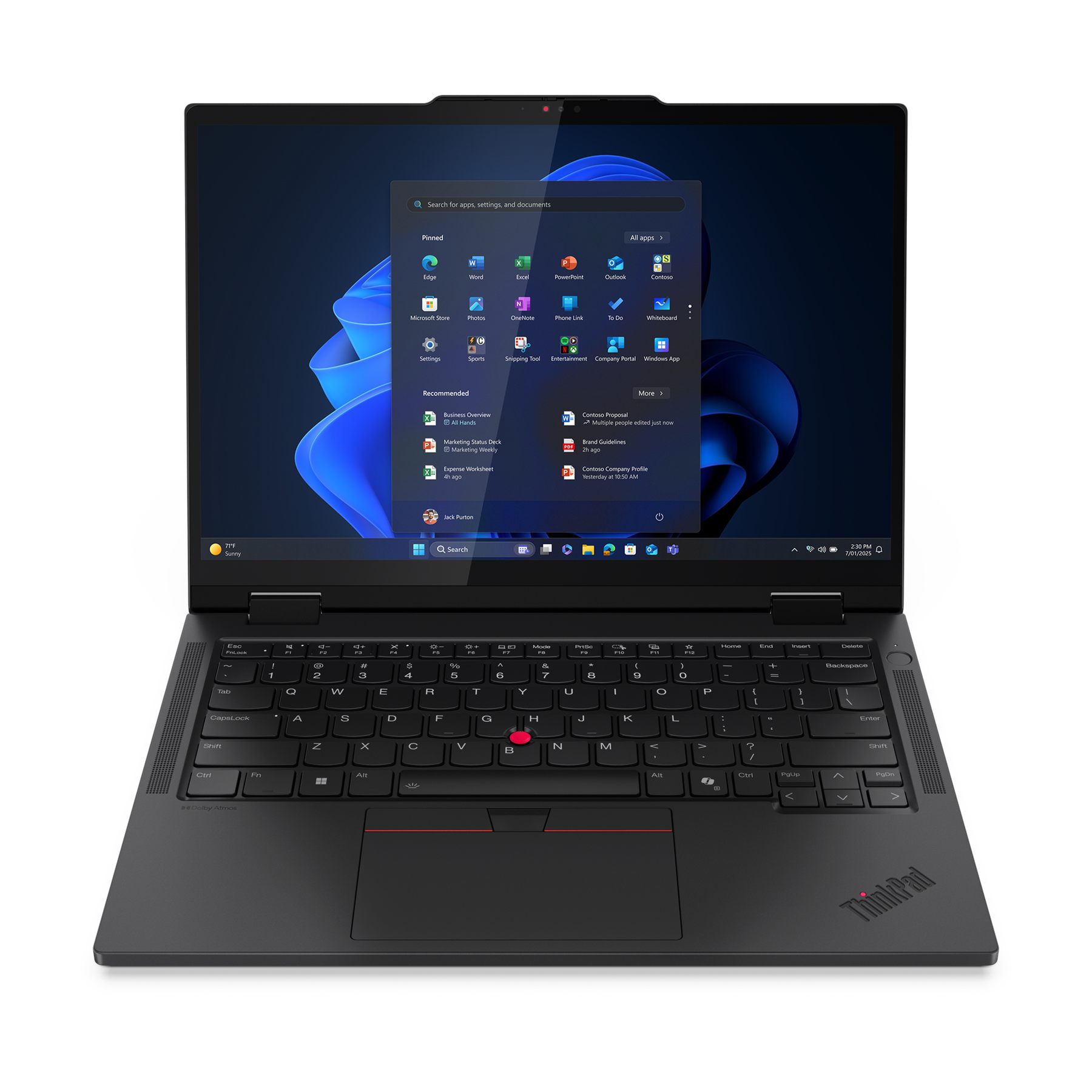 Lenovo Thinkpad T14s 2-In-1, 14" Táctil, Ultra7 255U, 32Gb, 1Tb, W11 Pro, 5G Lte, Yoga Pen, 3Years