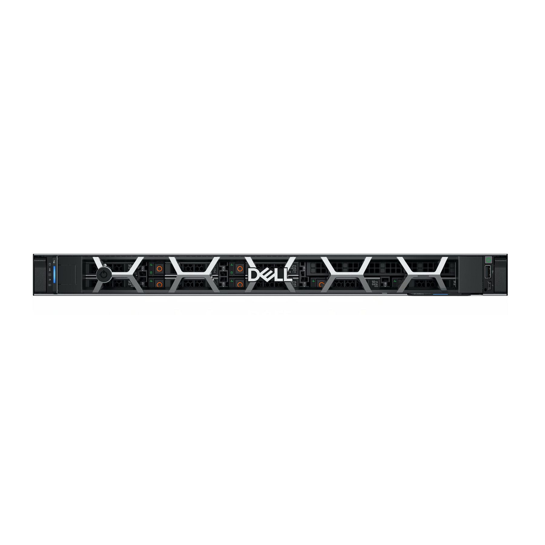 Dell Servidor Poweredge R360,2.5" ,Intel Xeon E-2478 2.8G,1X 16Gb,1X 480Gb Ssd,Front Perc H75 Eol