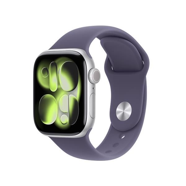 Apple Watch S11 Gps + Cellular 42Mm Silver Aluminium Case  Purple Fog Sport Band - M/L