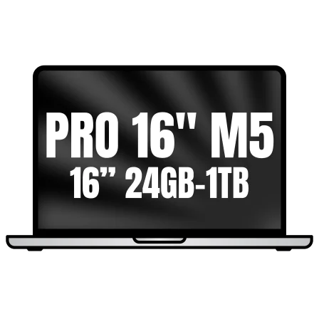 Apple Macbook Pro 16 M5 Pro Chip With 18-Core Cpu And 20-Core Gpu, 24Gb, 1Tb Ssd - Silver