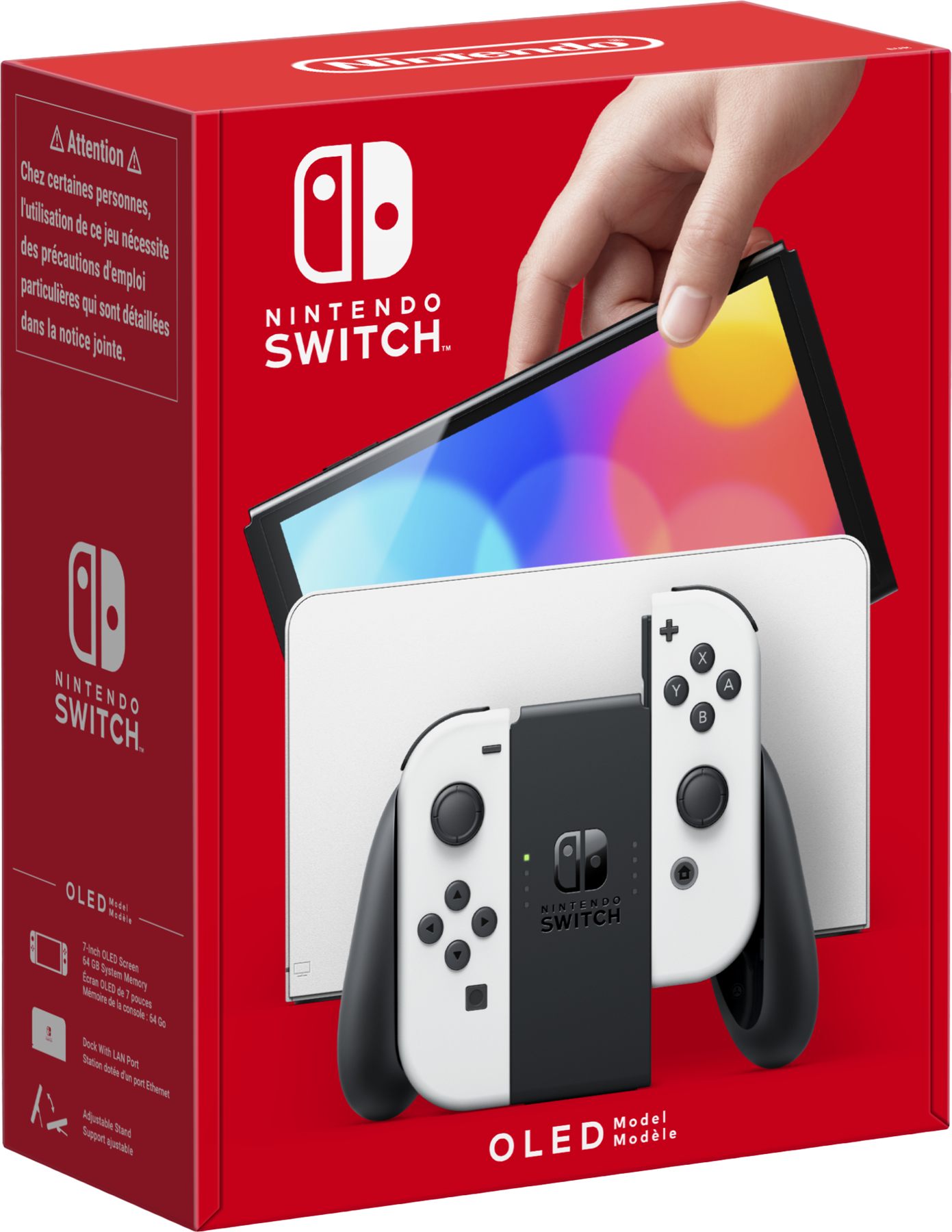 CONSOLA NINTENDO SWITCH OLED BLANCA