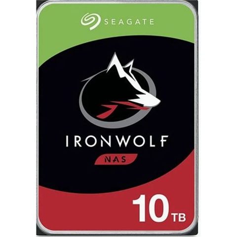 HDD SEAGATE NAS 3.5" 10TB 7200RPM 256MB SATA3 IRONWOLF NAS