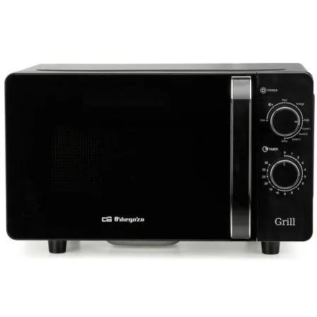 Microondas Orbegozo Mig 2071 Ce/ 700W/ Capacidad 20L/ Función Grill/ Negro