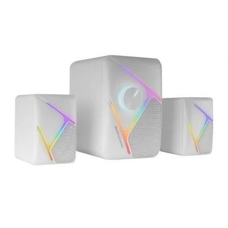Altavoces Mars Gaming Ms-H21/ 35W/ 2.1/ Blancos